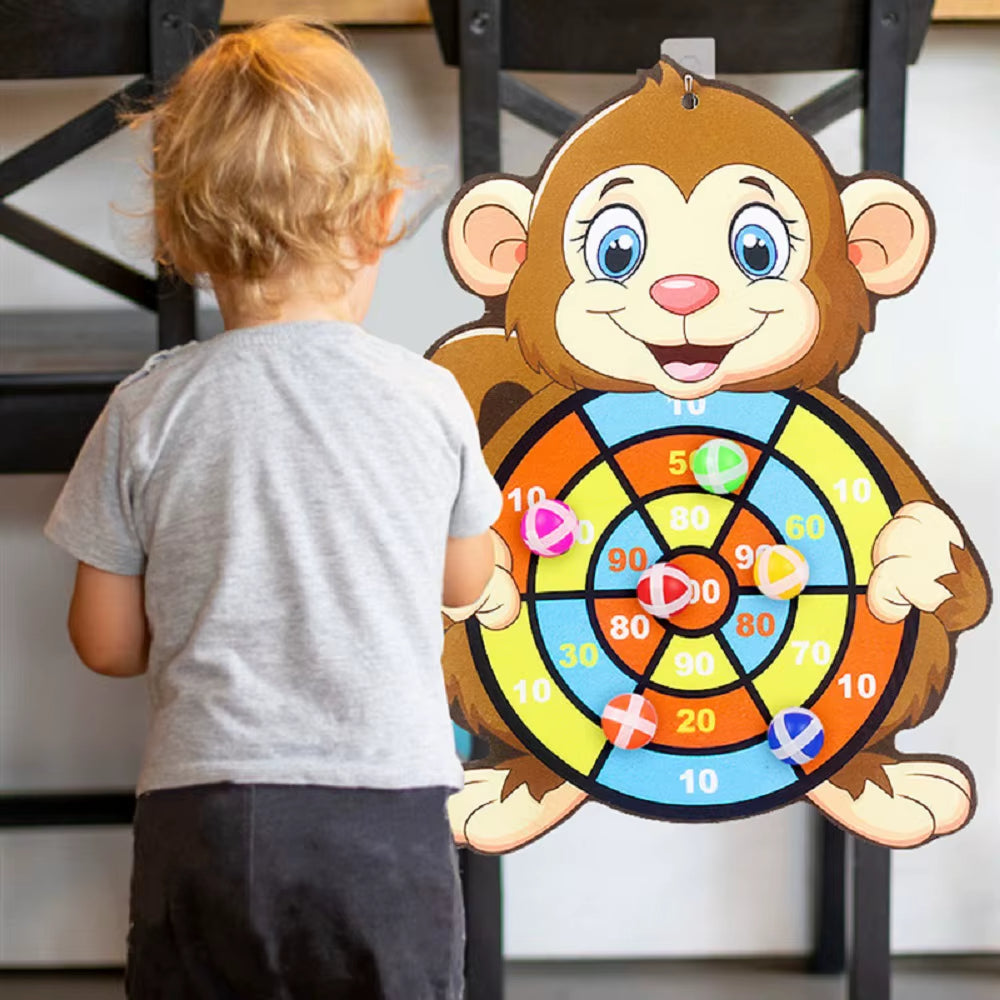 Montessori Dartboard – Target Game for Children Ages 4–6