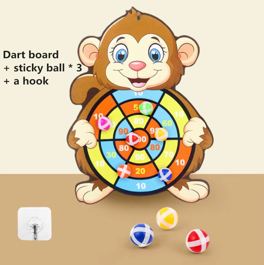 Montessori Dartboard – Target Game for Children Ages 4–6