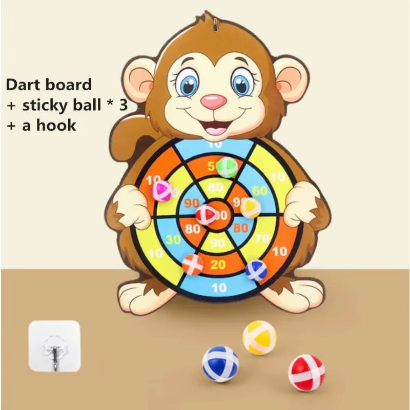 Montessori Dartboard – Target Game for Children Ages 4–6
