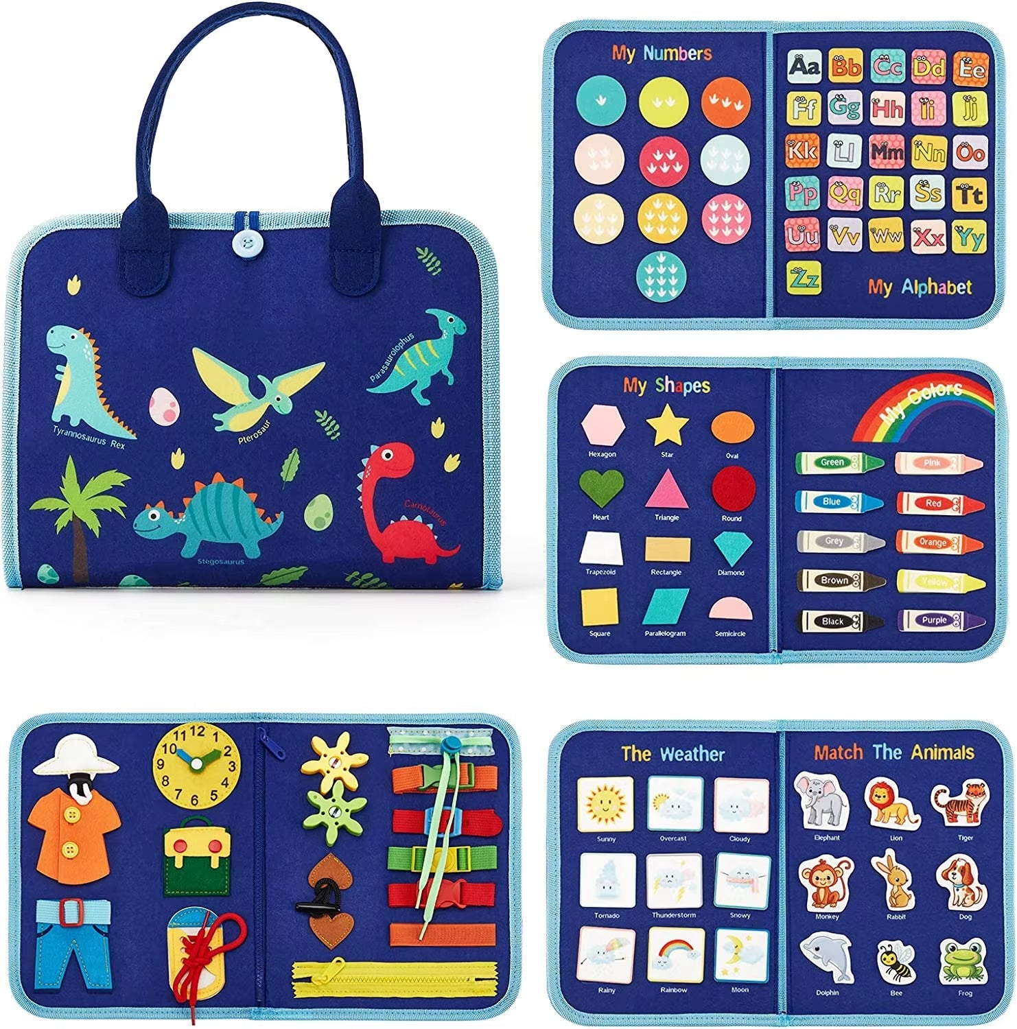 Montessori Writing Board – Educational Learning Toy to Promote Motor Skills