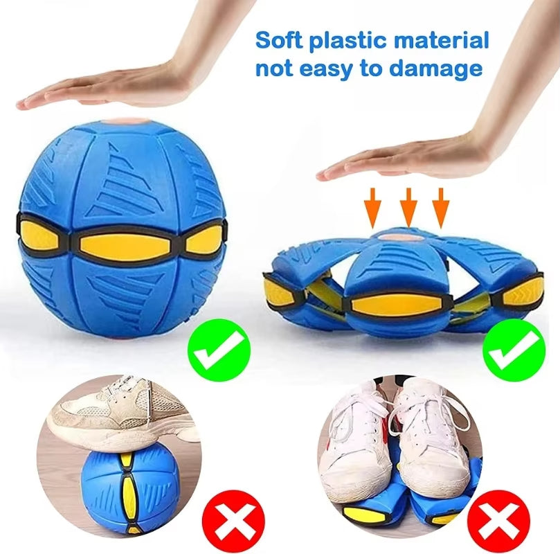 Flying Saucer Ball – Magical Throwing Toy for Children & Pets