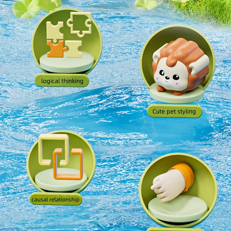 Montessori Pop-Up Animal Toy