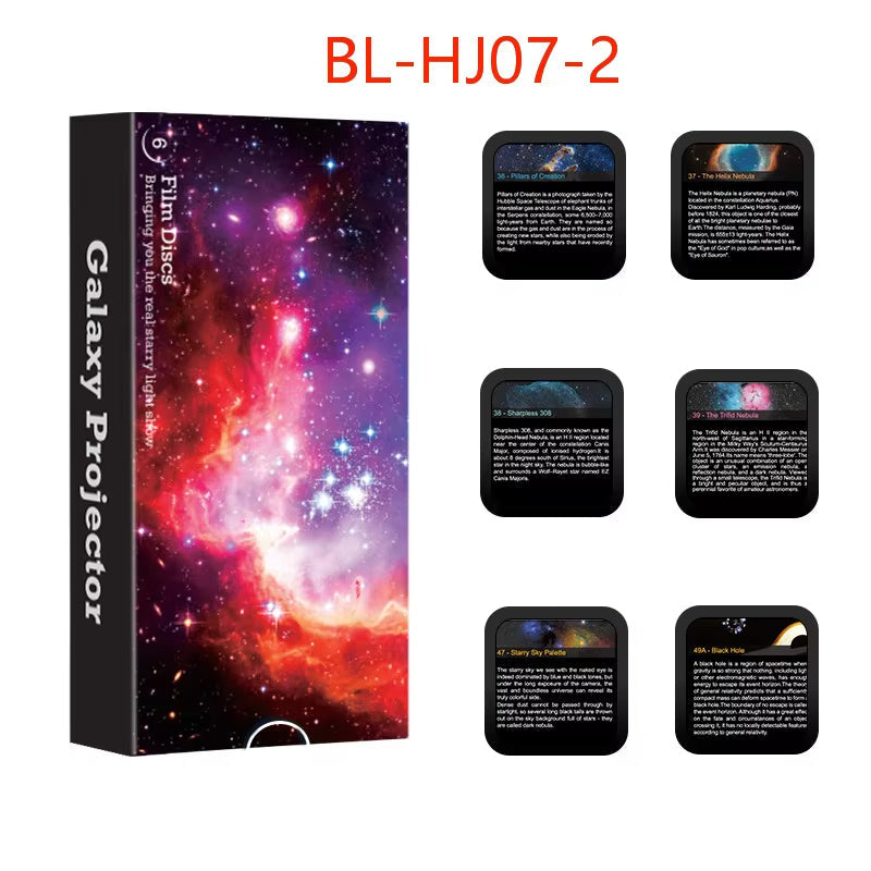 Night Light Galaxy Projector – 6-Pack Starry Sky