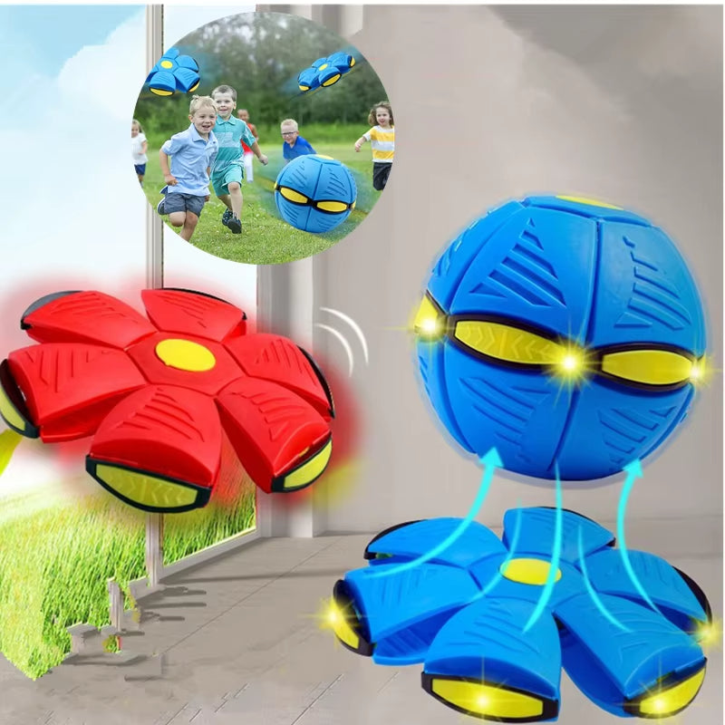 Flying Saucer Ball – Magical Throwing Toy for Children & Pets