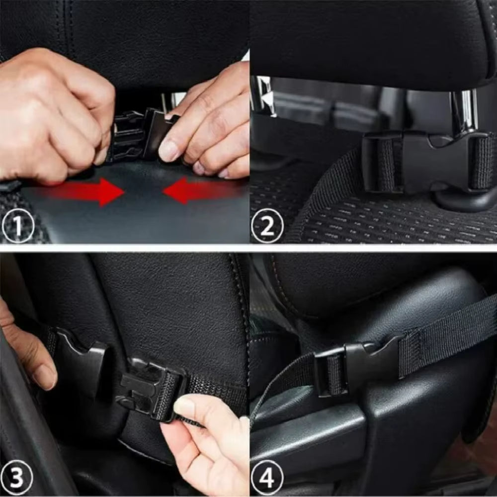 Car Seat Organizer with Tablet Holder – Ideal for Kids & Long Trips